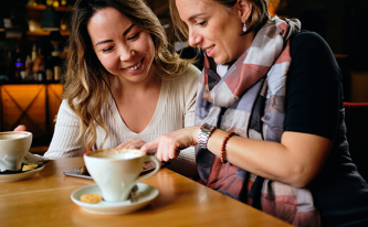 PAH patient doing breathing exercises